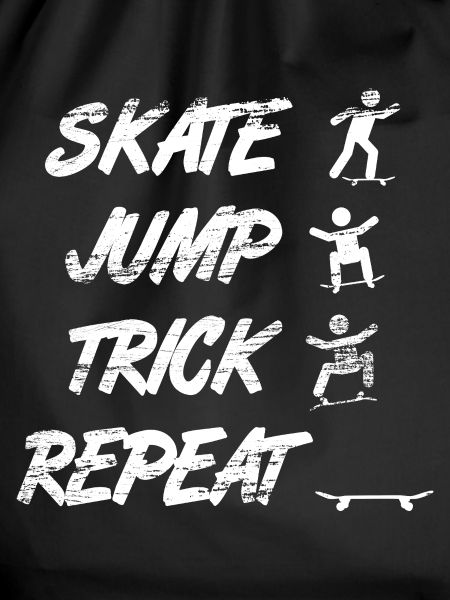 Skate Jump Trick Repetition