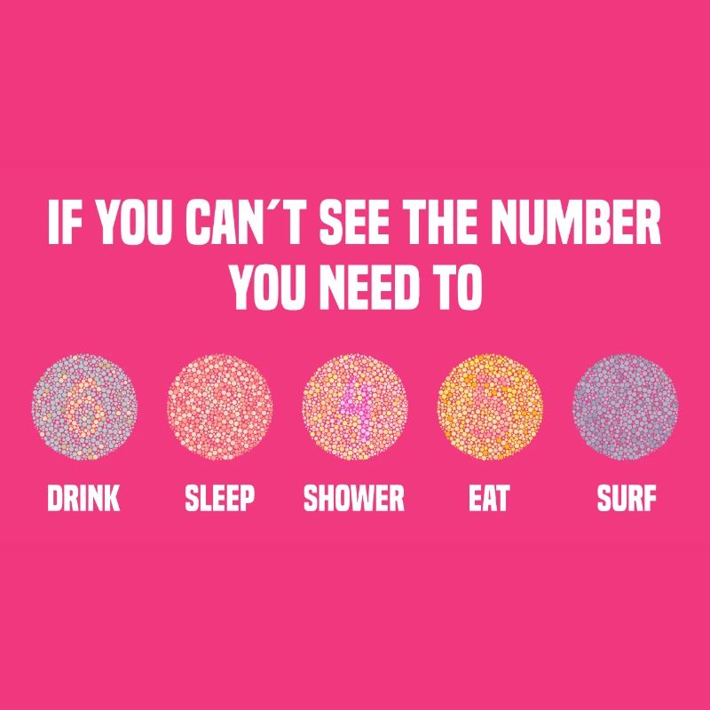 Ishihara Numbers - Surf