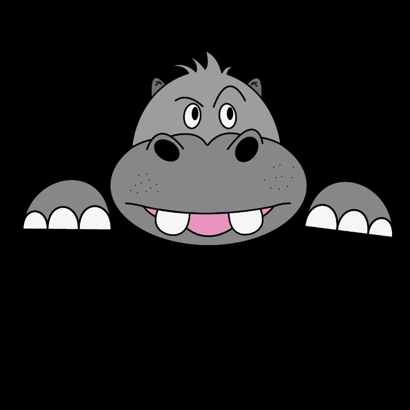Schwangerschaft Hippo Flusspferd Nilpferd Geschenk