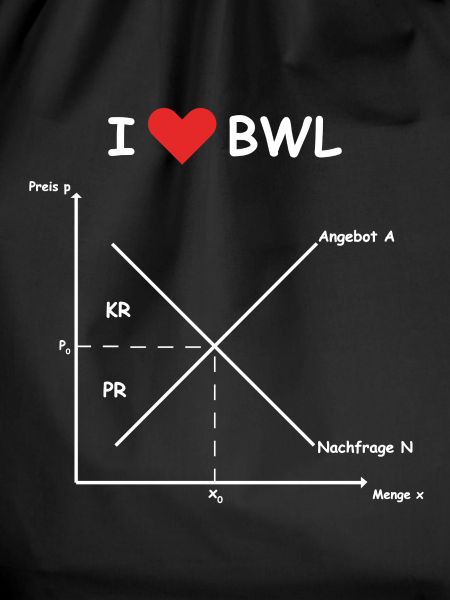 i love bwl white