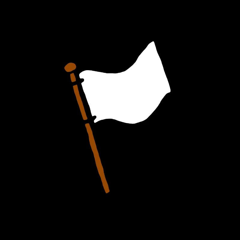 Drapeau blanc, bannière
