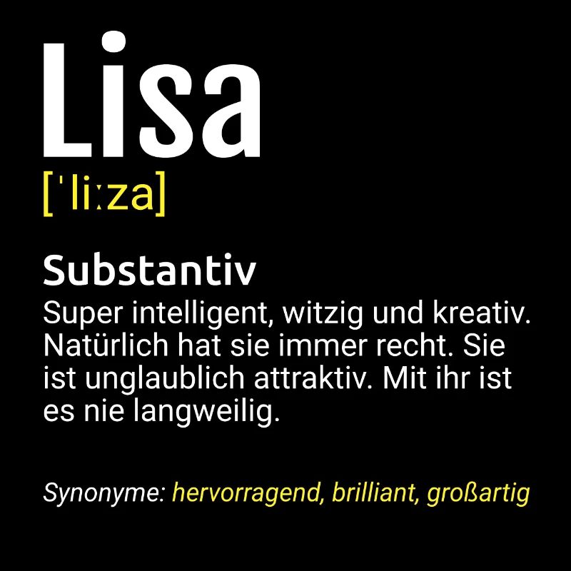 Lisa Name Definition