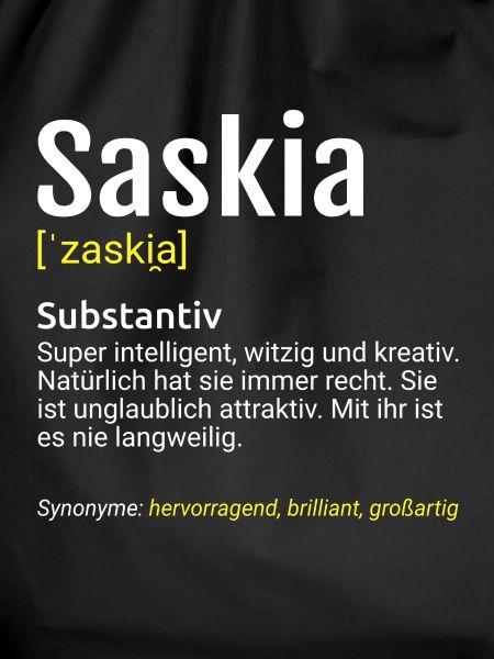 Saskia Name Definition