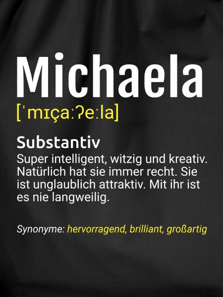 Michaela Name Definition