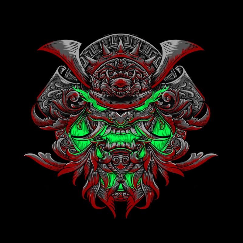 Samurai neon