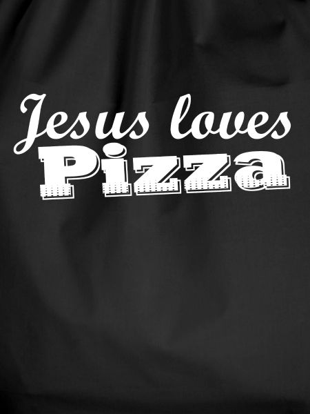 jesus loves pizza