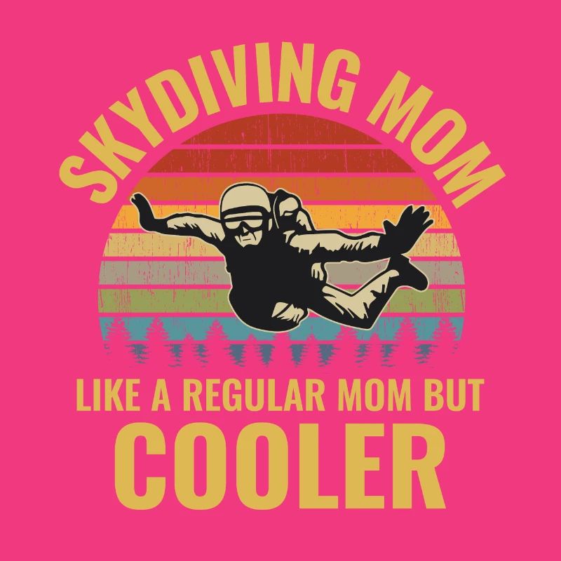 Skydiving Parachute Skydive Skydiver Mom