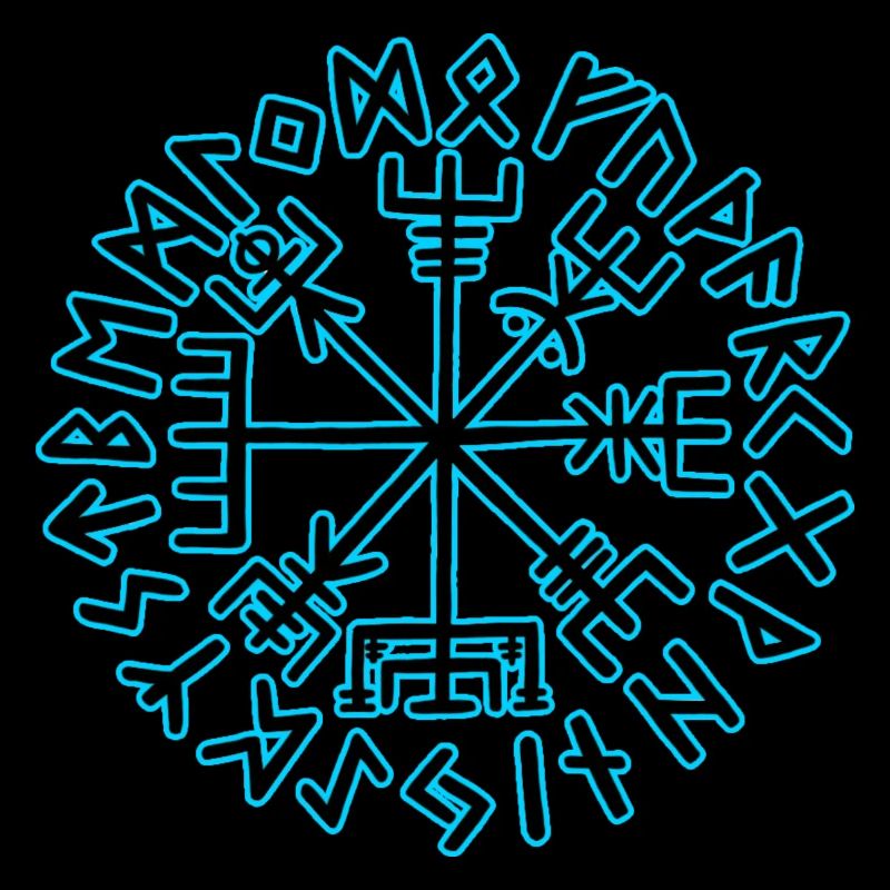Wikinger Kompass Vegvisir