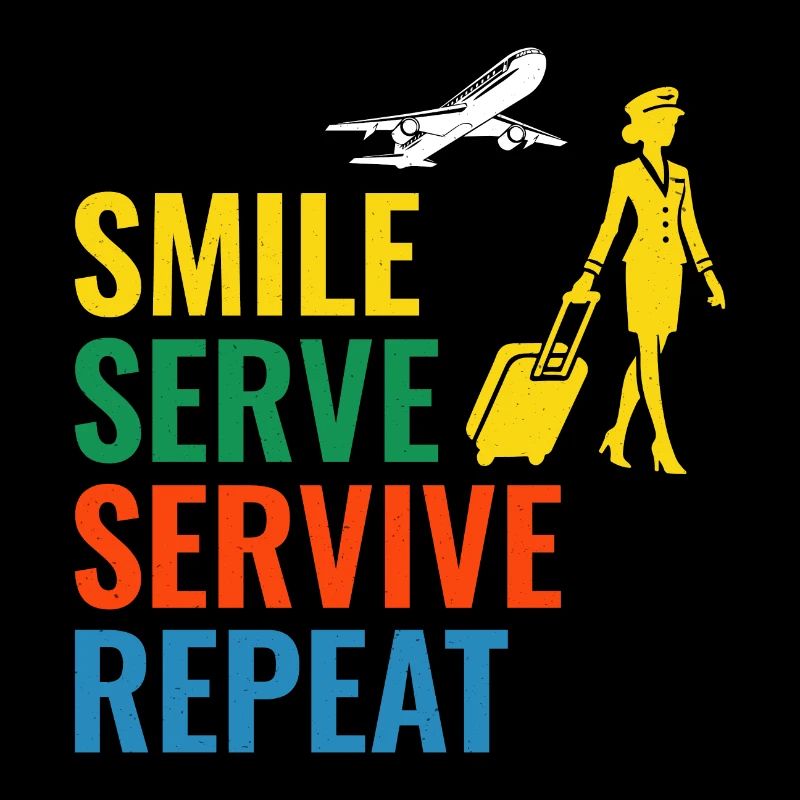 Flugbegleiter Flugbegleiter Flugcabin Crew Personal der Fluggesellschaft