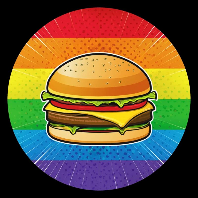 LGBTQ Hamburger
