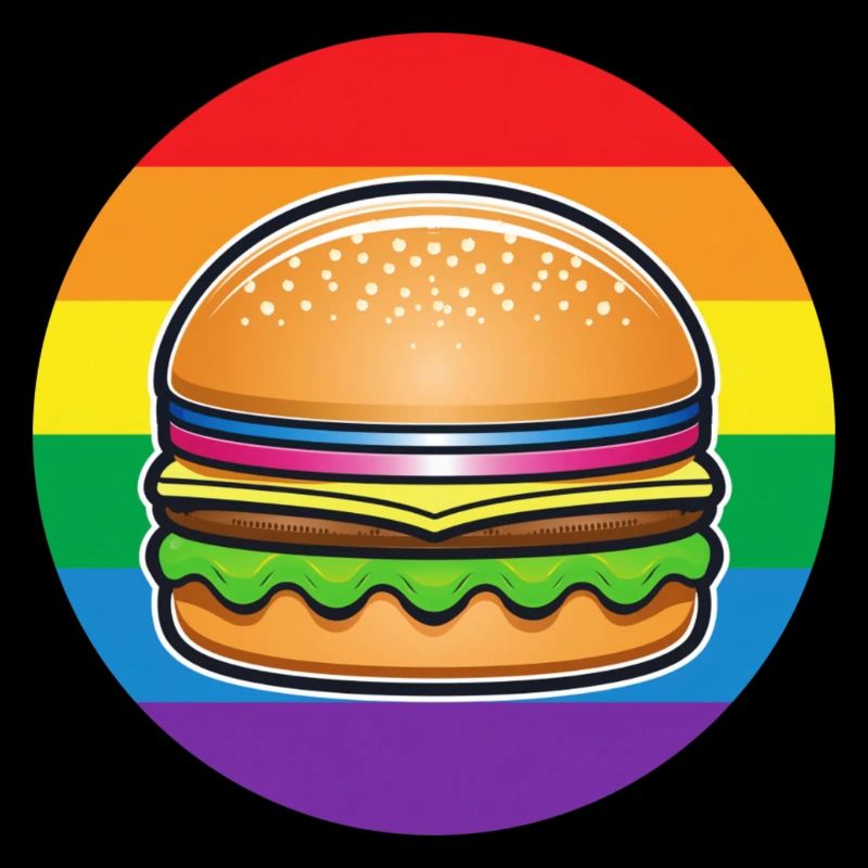 LGBTQ Hamburger