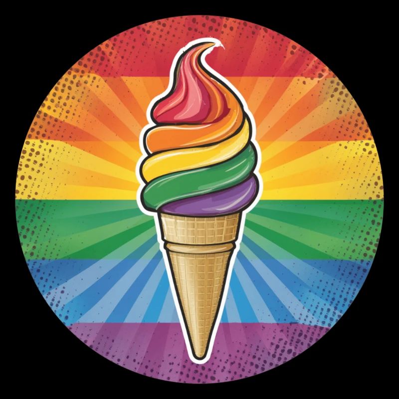 LGBTQ Ice Cream Eis