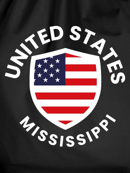 USA Mississippi Shield Design