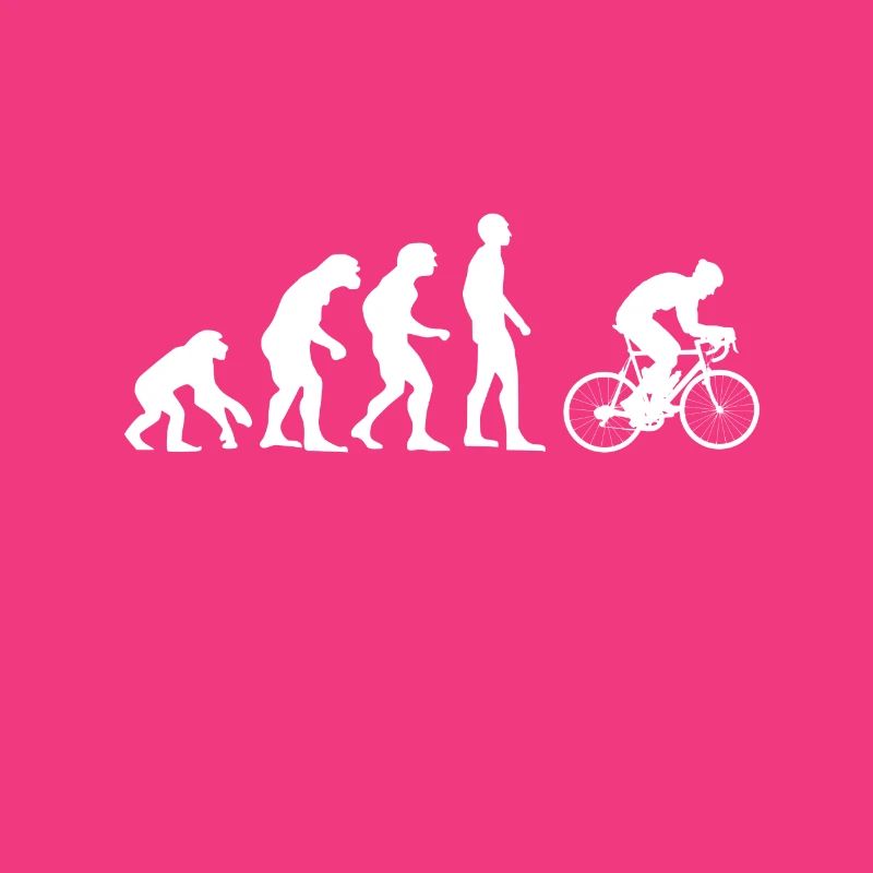 Bicycle evolution tshirt