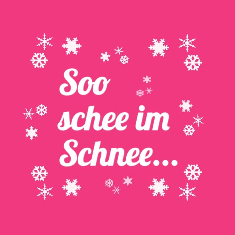So schee im Schnee...