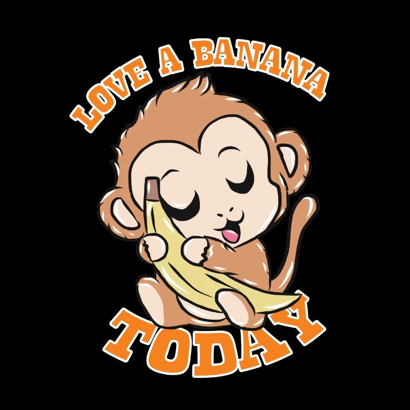 Affe Banane