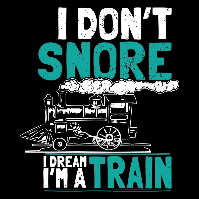 Snoring like a train dreaming