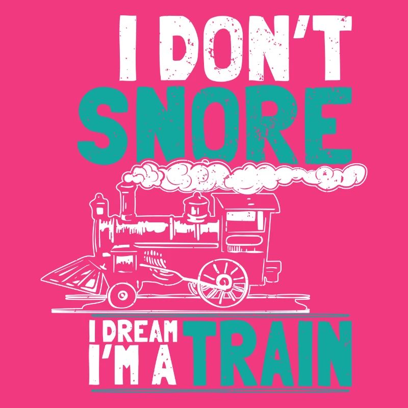 Snoring like a train dreaming