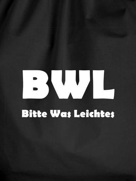 BWL bitte was leichtes