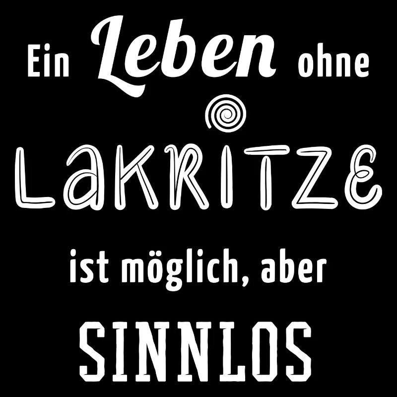 Lakritze Spruch Geschenk Bärendreck Süßholz