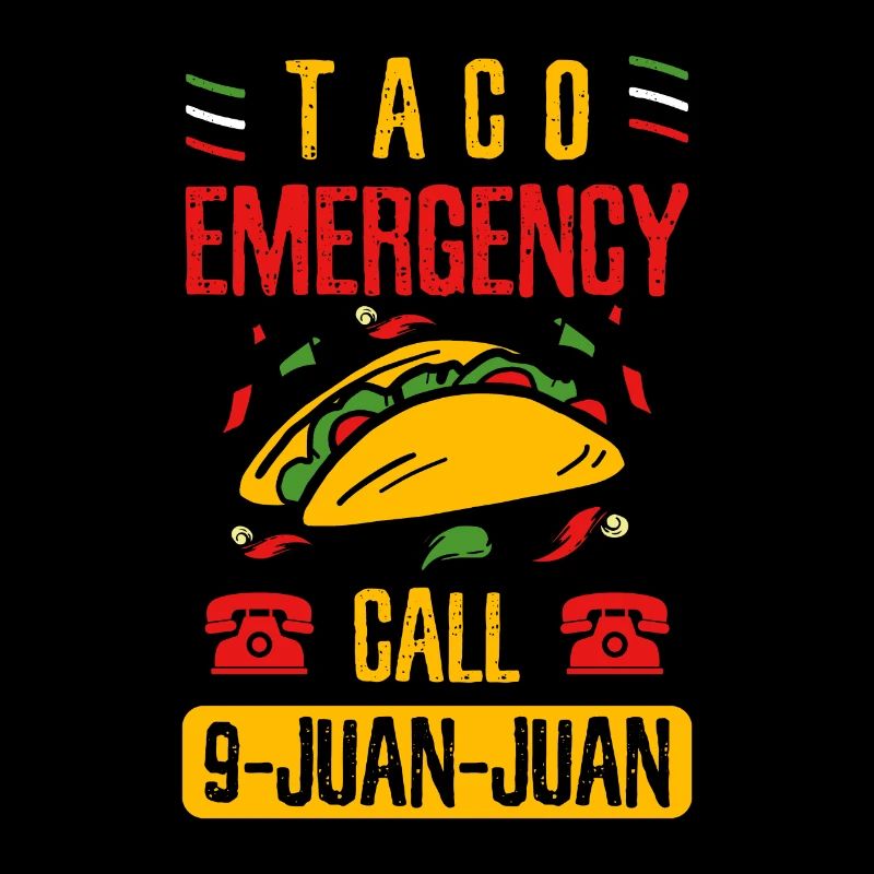 Appel d'urgence Taco 9-Juan-Juan Mexican Gift