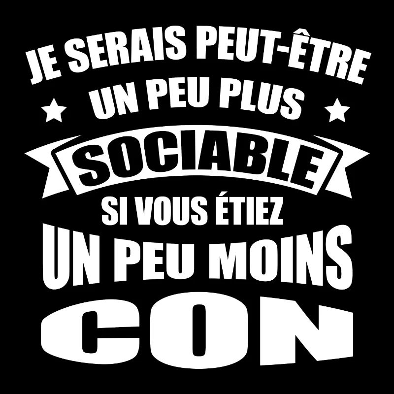 SOCIABLE AUX MOINS CONS