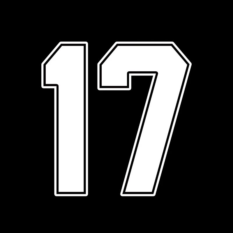 17 Jährige Trikotnummer 17