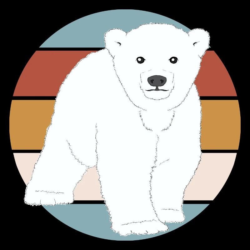 Retro Eisbär