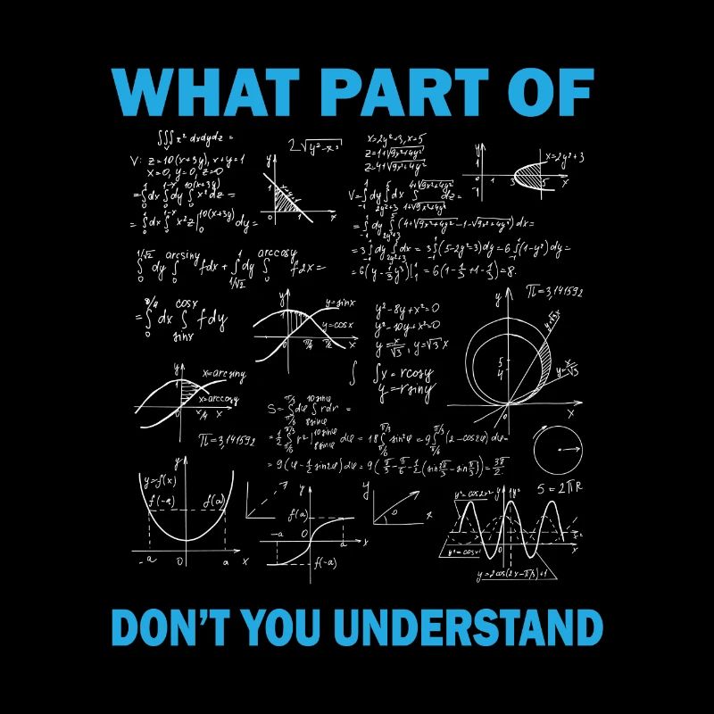 Citation de mathématiques Ne comprenez-vous pas un professeur de mathématiques drôle