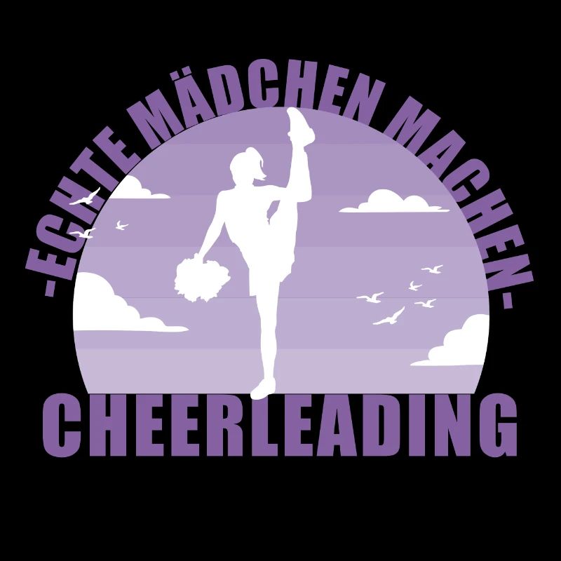 Cheerleading Cheerleader Pompons Mädchen Geschenk