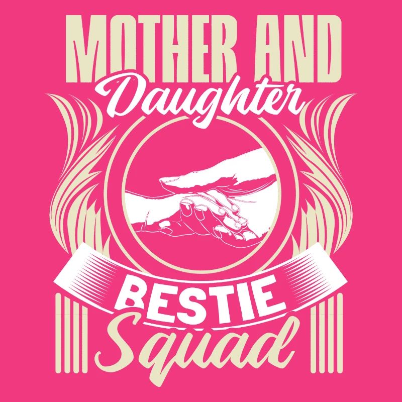 Mutter und Tochter Kindertag Eltern Geschenkidee