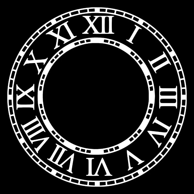 Clock Roman numerals