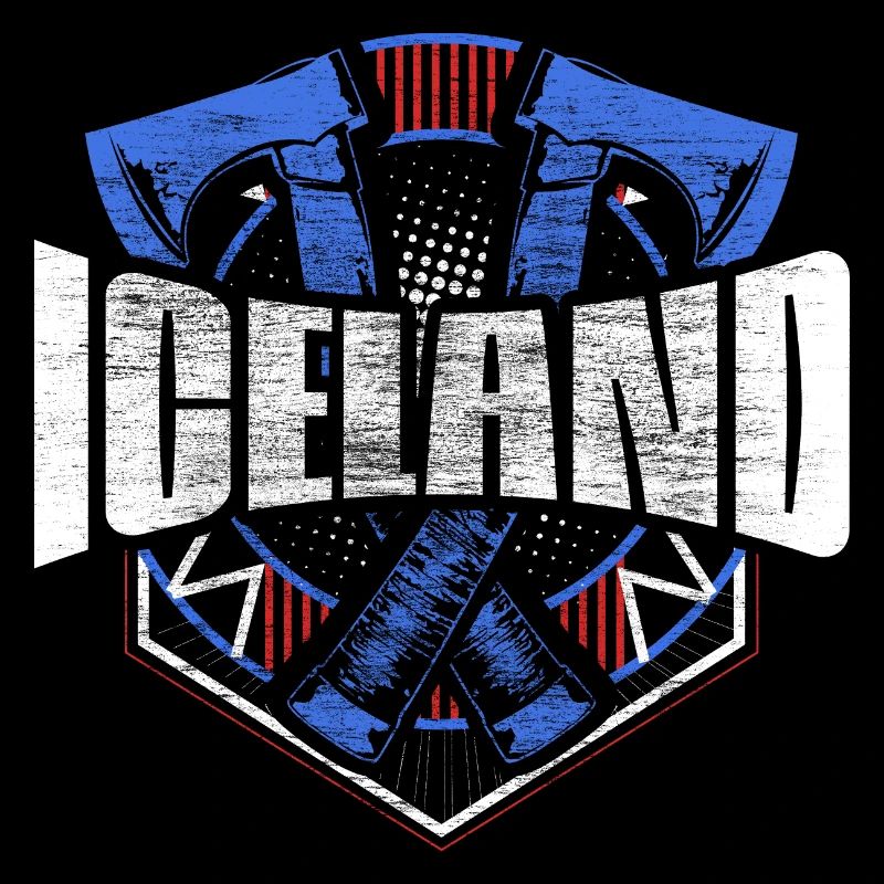 Iceland North Flag Gift Idea