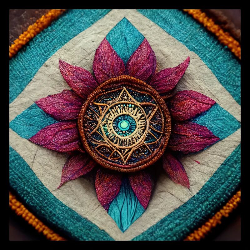 Boho Mandala Abstract