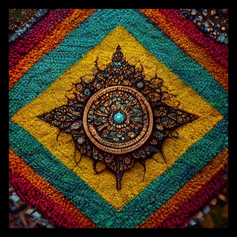 Boho Mandala Abstract