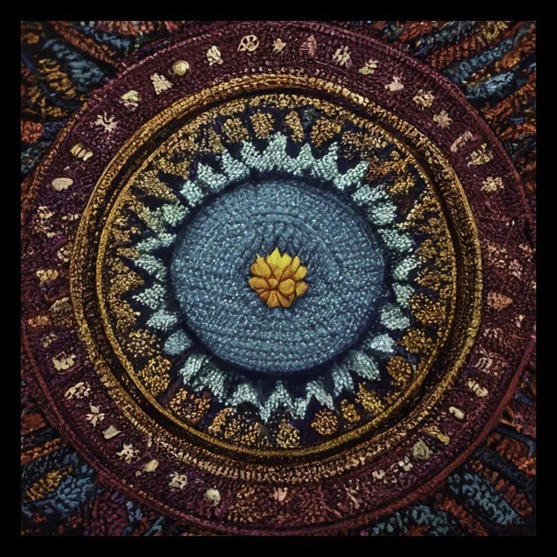 Boho Mandala Abstract