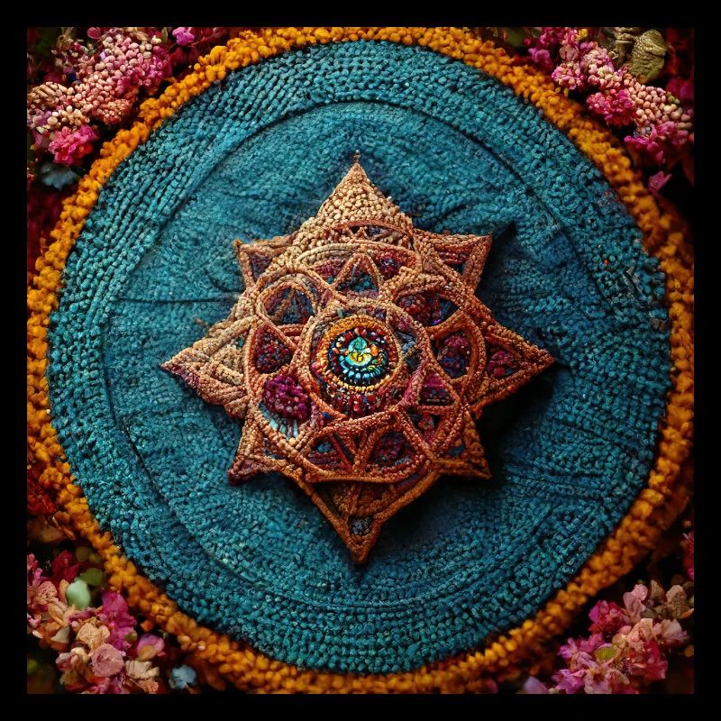 Boho Mandala Abstract