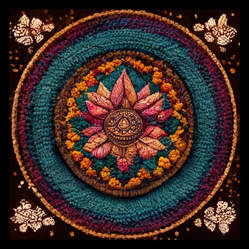 Boho Mandala Abstract