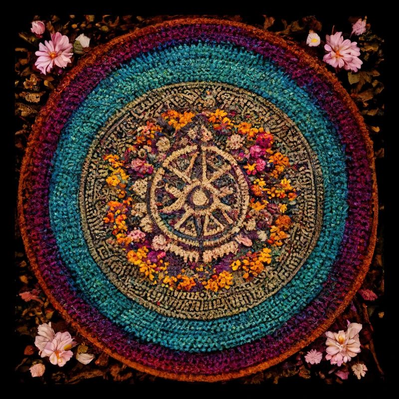 Boho Mandala Abstract