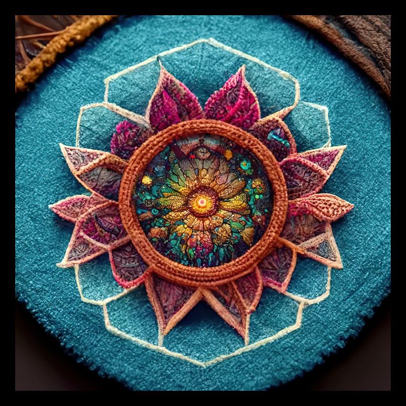 Boho Mandala Abstract