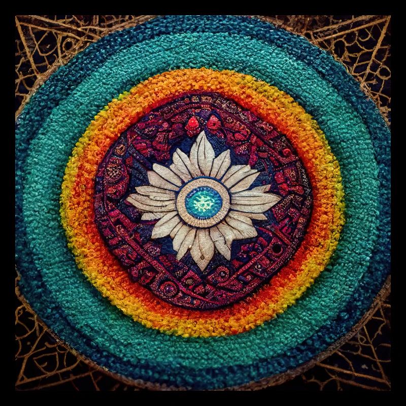 Boho Mandala Abstract