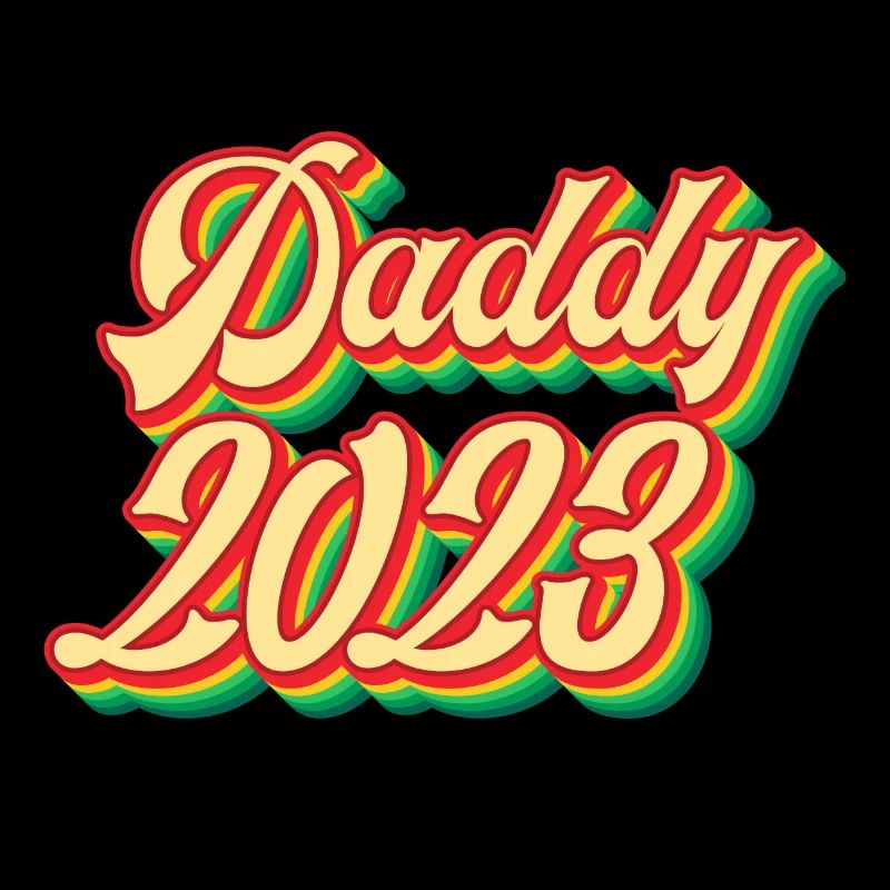Daddy 2023 Vater Geschenk