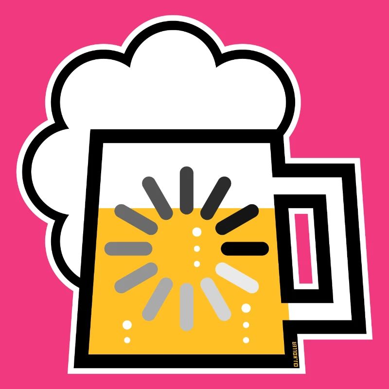 Bier Wird Geladen (Bierkrug Loading / Icon / | )
