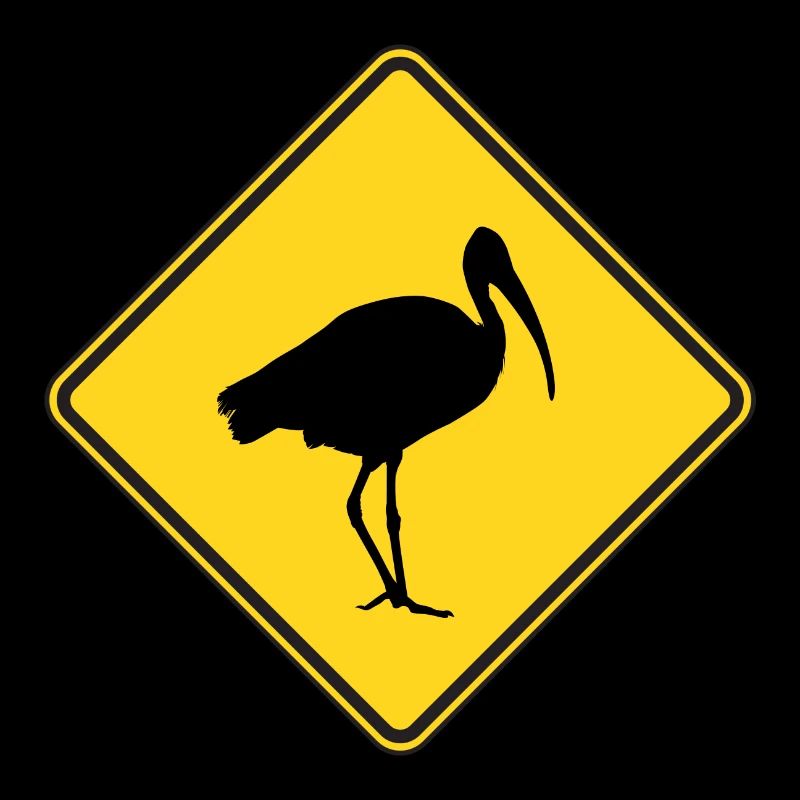 Bin Chicken Road sign