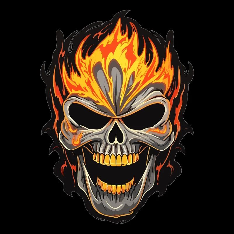 Totenkopf Feuer