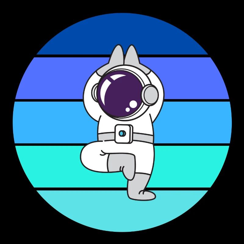 astronaut, flying rocket space
