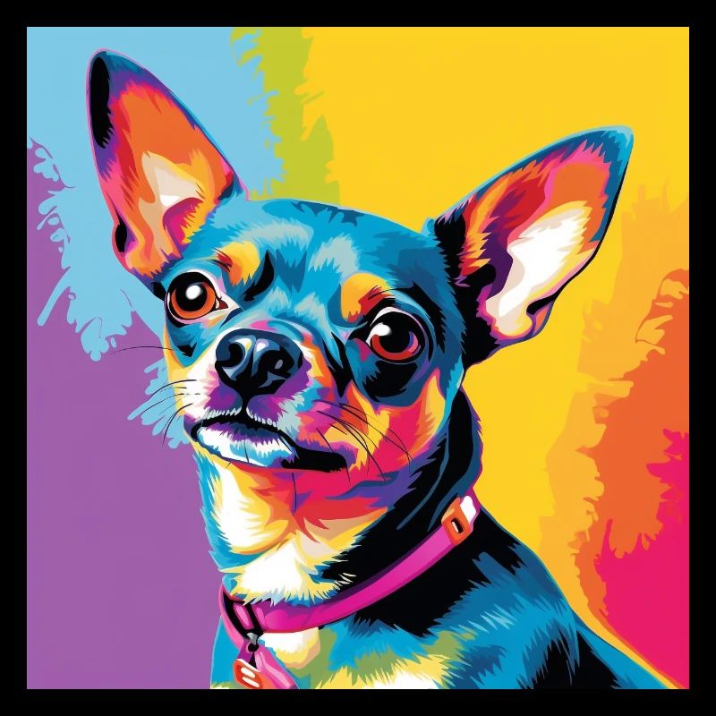 Chihuahua Pop Art