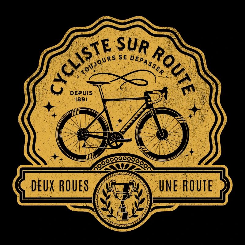 CYCLISTE SUR ROUTE