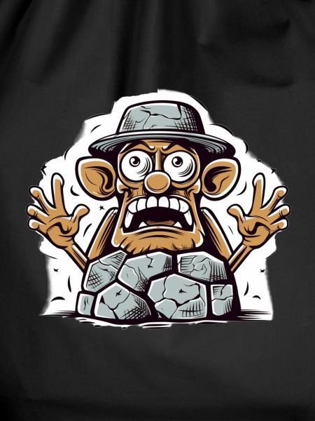 Cartoon Stone Crusher Cartoon