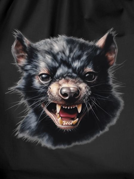 Looming Tasmanian devil